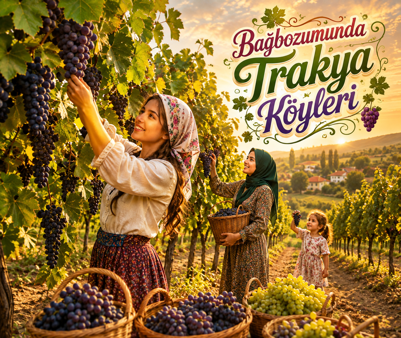 BAĞBOZUMUNDA TRAKYA KÖYLERİ (5 EYLÜL)